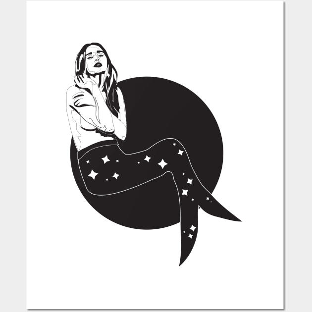 Mermaid Stars Wall Art by LizzyM